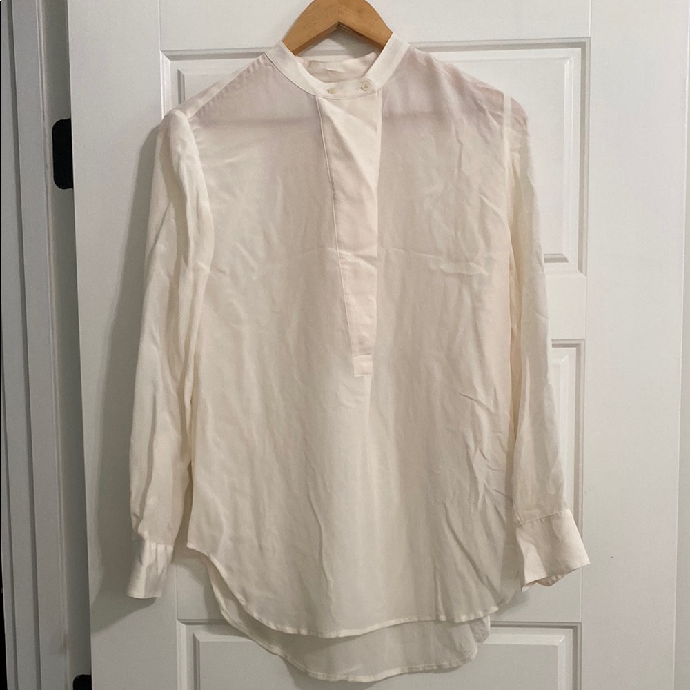 Madewell Soft Cream Blouse